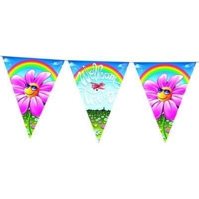 Vlaggenlijn Welkom Thuis bloem