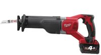 Milwaukee M18 BSX-402C accu reciprozaagmachine met 4.0Ah accu&apos;s - 4933447285