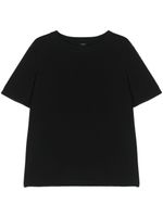 JOSEPH t-shirt Rubin en soie - Noir