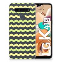 LG K41s TPU bumper Waves Yellow