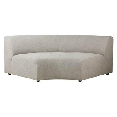 HKliving Jax Bank Element - Middenstuk Rond - Stone HKliving Jax Bank Element - Middenstuk Rond - Stone