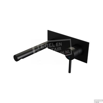 Wastafelmengkraan Brauer Black Inbouw S2 Coldstart Mat Zwart Wastafelmengkraan Brauer Black Inbouw S2 Coldstart Mat Zwart