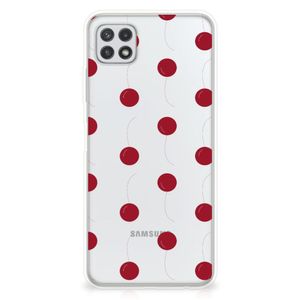 Samsung Galaxy A22 5G Siliconen Case Cherries