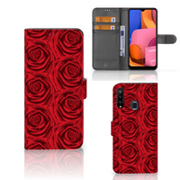 Samsung Galaxy A20s Hoesje Red Roses