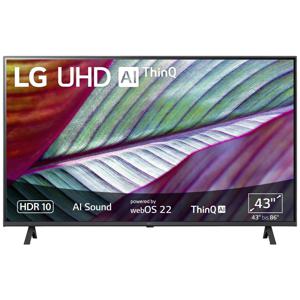 LG Electronics 43UR78006LK.AEUD LCD-TV 109 cm 43 inch Energielabel G (A - G) CI+*, DVB-C, DVB-S2, DVB-T2, WiFi, UHD, Smart TV Zwart