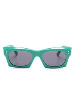 Marni Eyewear lunettes de soleil Edku à monture ovale - Vert - thumbnail