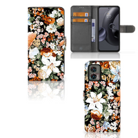 Hoesje voor Motorola Edge 30 Neo Dark Flowers - thumbnail