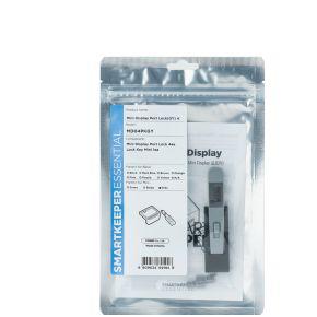 Smartkeeper MD04PKGY poortblokker Poortblokker + sleutel Mini DisplayPort Grijs Kunststof 1 stuk(s)