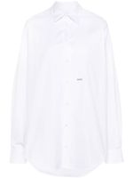 DSQUARED2 button-up cotton shirt - Noir - thumbnail