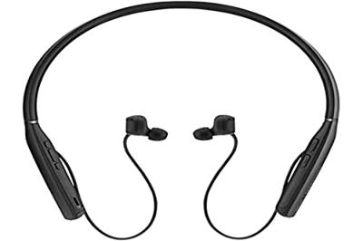 EPOS | SENNHEISER Adapt 460T hoofdtelefoon draadloos in het oor, nekband kantoor/callcenter Bluetooth zwart, zilver