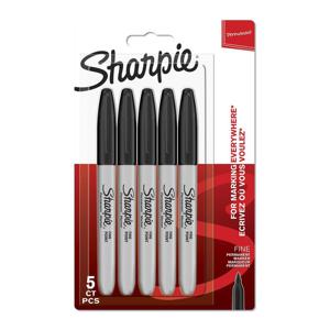 Sharpie Fine Point permanent marker zwart (5 stuks)