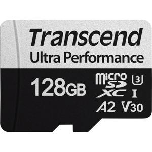 Transcend microSDXC 340S microSDHC-kaart 128 GB Class 10, Class 3 UHS-I