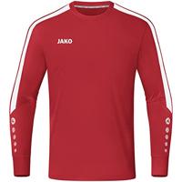 JAKO - Keepersshirt Power (Lange Mouw), Uniseks-Kind, Rood, 164