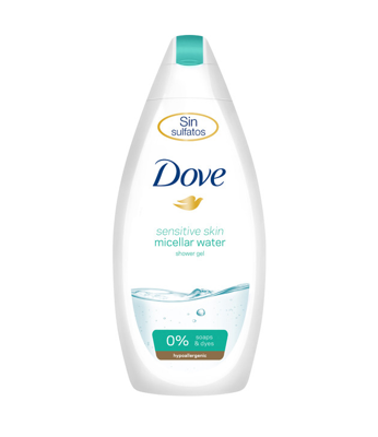 Dove Sensitive Skin Micellar Water Body Wash - 500ml