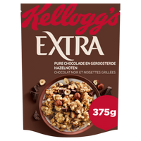 Kellogg's Extra crunchy muesli pure chocolade en noten 375g bij Jumbo