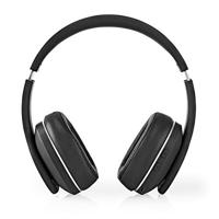 Draadloze Over-ear Koptelefoon - Maximale batterijduur: 24 uur - Ingebouwde microfoon - Drukbediening - Ondersteuning voor spraakbesturing - Volumebediening - Inclusief reiskoffer - Grijs/Zwart