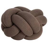 Design House Stockholm Knot kussen 60x60 brown - thumbnail