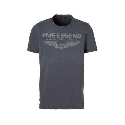 PME Legend T-shirt met logo grijs