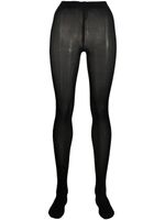 Falke collants transparents à taille haute - Noir