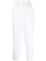 CHANEL Pre-Owned pantalon droit à coupe courte (2000) - Blanc