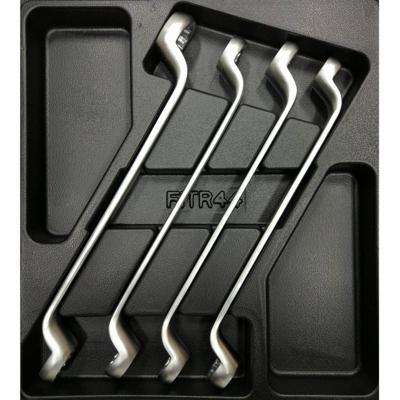 Hofftech Gevulde Gereedschapswagen - Tray Ringsleutel - 4 delig