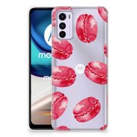 Motorola Moto G42 Siliconen Case Pink Macarons - thumbnail