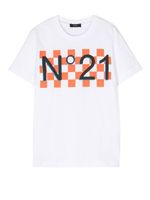 Nº21 Kids t-shirt à logo imprimé - Blanc - thumbnail