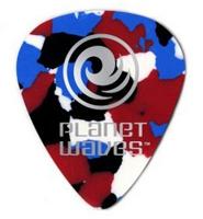 D&apos;Addario 1CMC6-10 Multi-color celluloid plectra 10 pack heavy