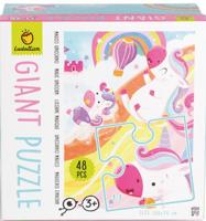 Ludattica legpuzzel Giant Puzzle Magic Unicorn 48 stukjes