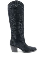 Maje bottes d'inspiration western 65 mm - Bleu - thumbnail