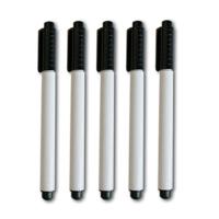 Whiteboardmarker Zwart 5 stuks