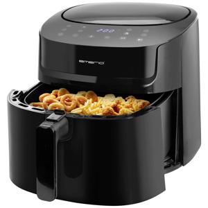 Emerio AF-129622.1 friteuse Enkel 7,2 l Vrijstaand 1800 W Heteluchtfriteuse Zwart