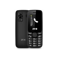 SPC Talk 2 GB - Basic mobiele telefoon | 1,8 inch display | 9 dagen batterij | belvolume 103 | zaklamp, FM-radio | USB-C en dual-SIM | zeer compact en licht, zwart