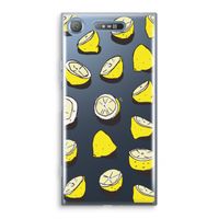 When Life Gives You Lemons...: Sony Xperia XZ1 Transparant Hoesje