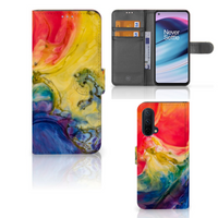 Hoesje OnePlus Nord CE 5G Watercolor Dark