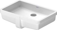 Duravit Vero onderbouwwastafel zonder kraanplateau 48x31cm wit