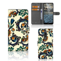 Wallet Case Nokia 2.4 Barok Flower - thumbnail