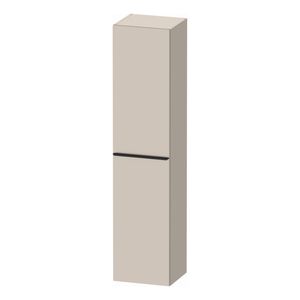 Hoge Kast Duravit D-Neo Kolomkast Wand 176 cm Rechtsdraaiend Mat Taupe Duravit