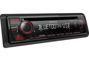 Kenwood KDC-BT440U autoradio Zwart 50 W Bluetooth