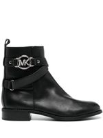 Michael Kors bottes Rory à plaque logo - Noir - thumbnail