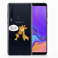Samsung Galaxy A9 (2018) Telefoonhoesje met Naam Giraffe