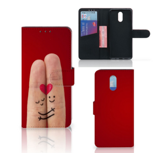 Nokia 2.3 Wallet Case met Pasjes Liefde - Origineel Romantisch Cadeau