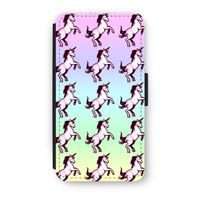 Musketon Unicorn: iPhone X Flip Hoesje