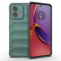 Motorola Moto G84 Rugged Series TPU Case - Groen - thumbnail