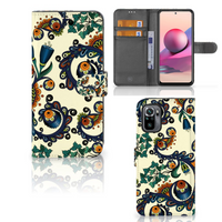 Wallet Case Xiaomi Redmi Note 10S | 10 4G | Poco M5s Barok Flower