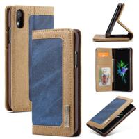 Caseme luxe wallet hoes - iPhone XR - blauw