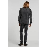 Tigha regular fit denim overhemd grijs