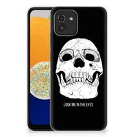 Silicone Back Case Samsung Galaxy A03 Skull Eyes - thumbnail