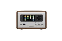 Sonoro Relax X internet radio met Wi-Fi, Spotify Connect, FM/DAB+ radio en Bluetooth - Walnoot