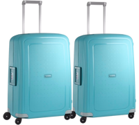 Samsonite S'Cure Spinner 69cm Aqua Blue Duo Kofferset